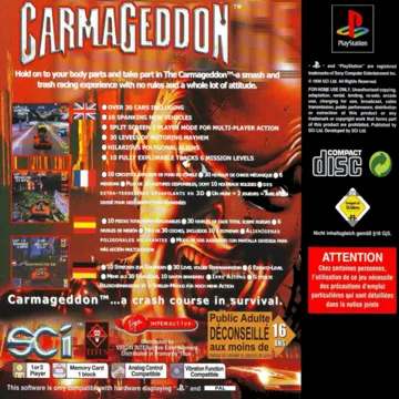 Carmageddon (EU) box cover back